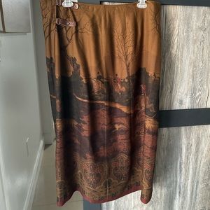 Vintage 90s Ralph Lauren maxi skirt